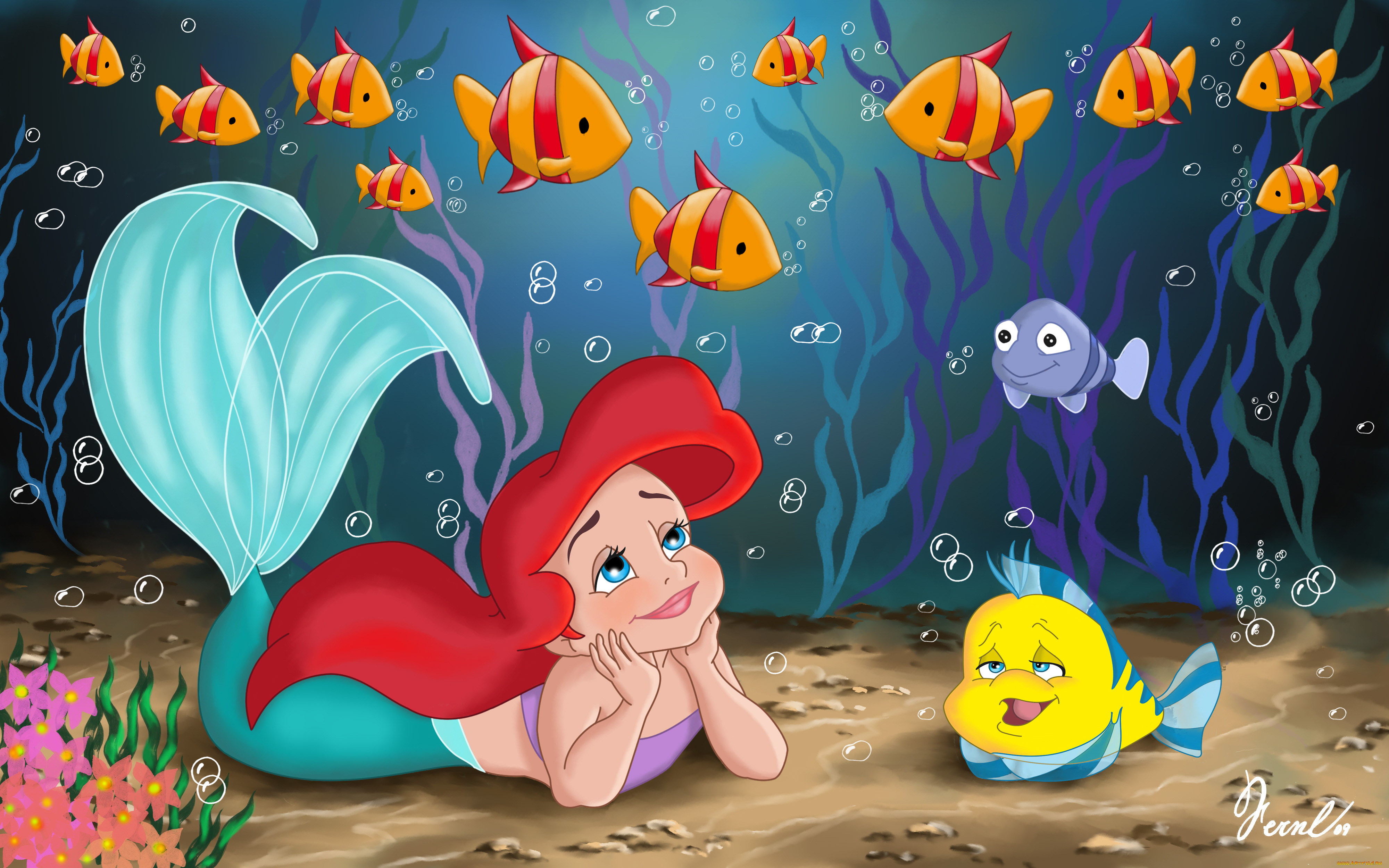 , the, little, mermaid, 